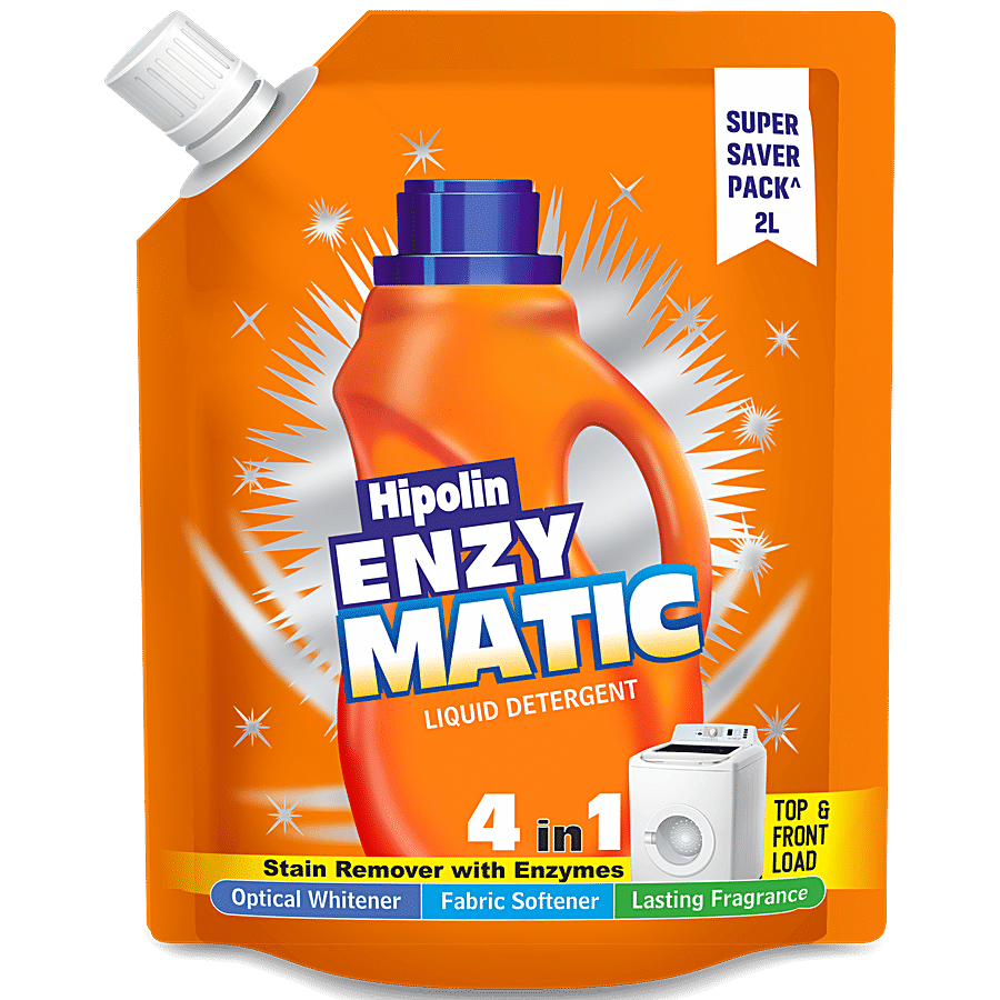 Hipolin Enzy Matic Liquid Detergent - Top & Front Load