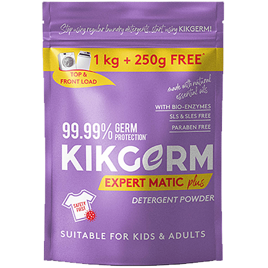 KIKGERM Expert Plus Detergent Powder - SLS