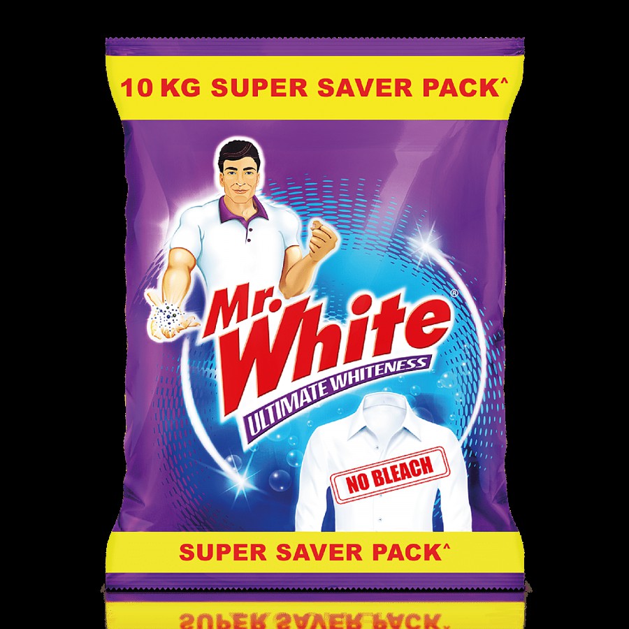 Mr. White Ultimate Whiteness Detergent Powder - No Bleach