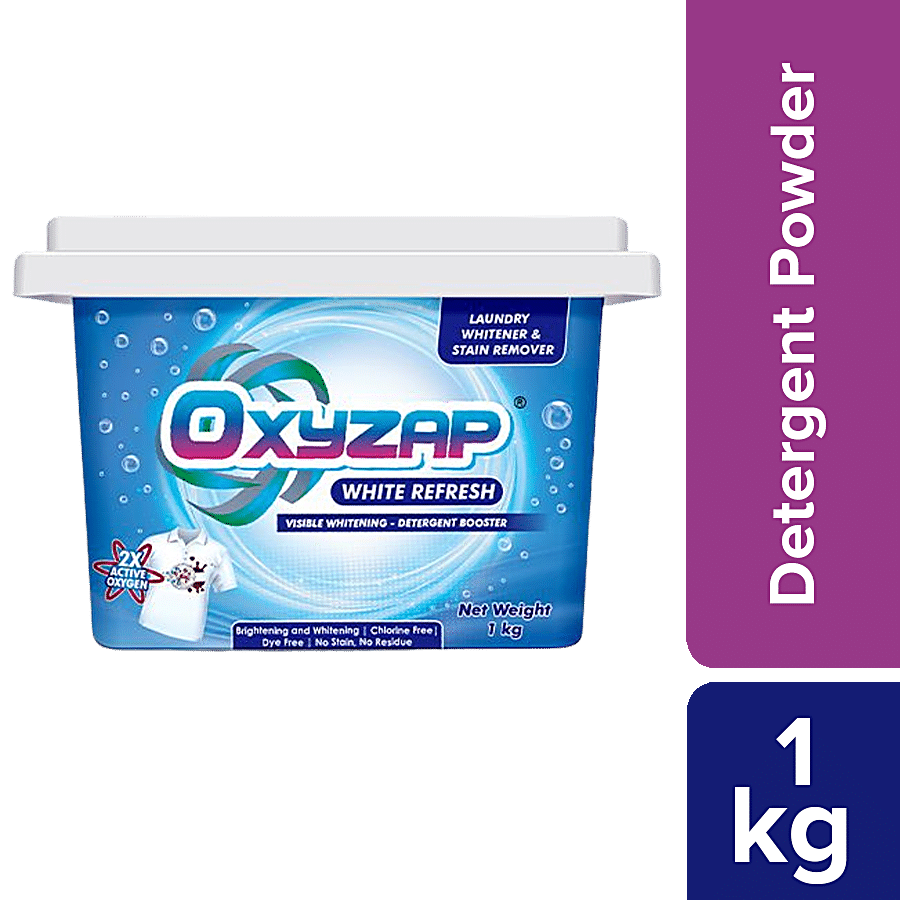 Oxyzap Detergent Booster/Powder - White Refresh