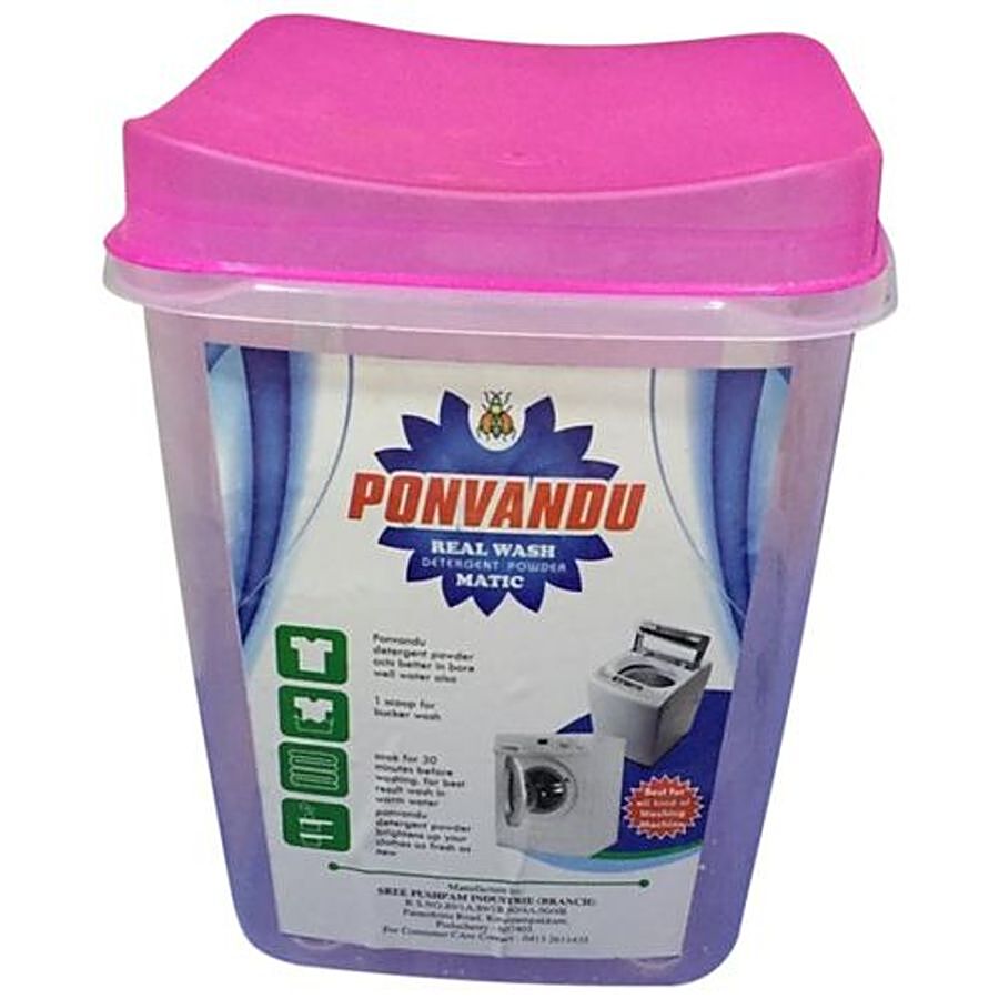 Ponvandu Real Wash Detergent Powder - Matic