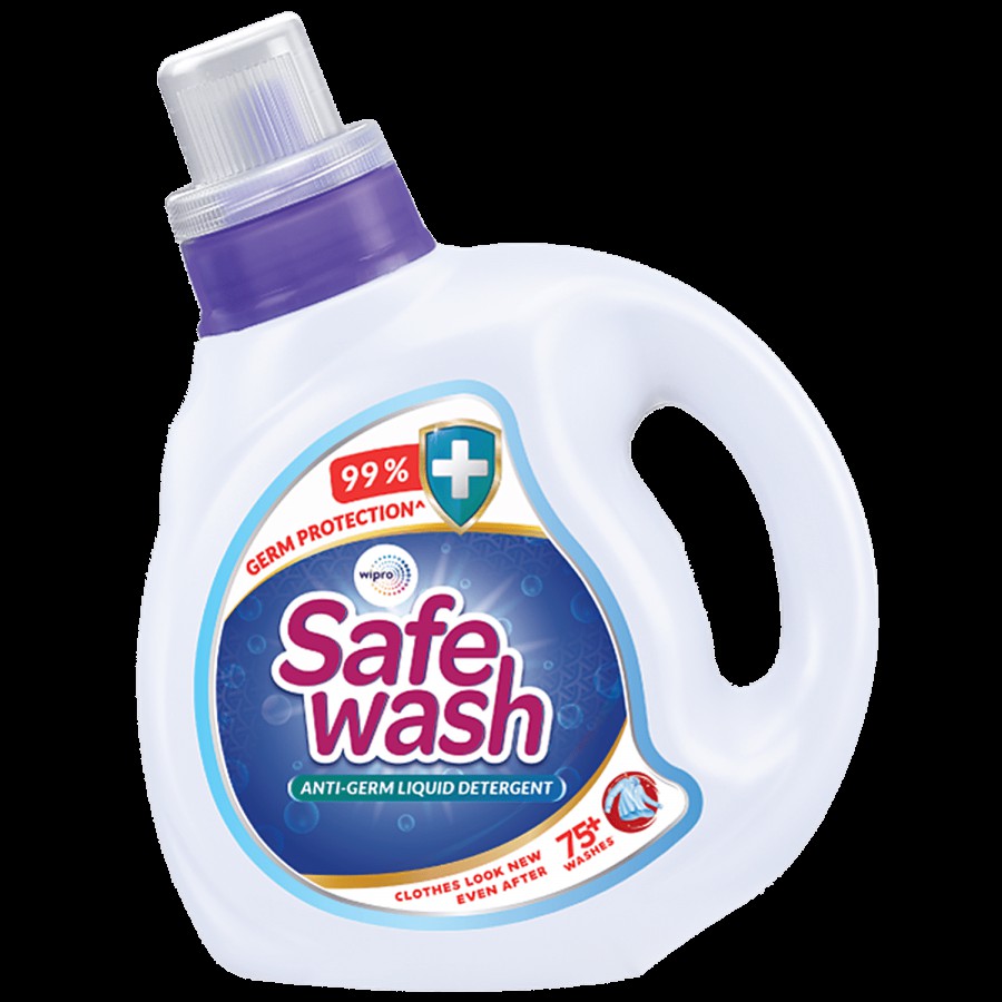 Safewash Anti-Germ Liquid Detergent - Top & Front Load