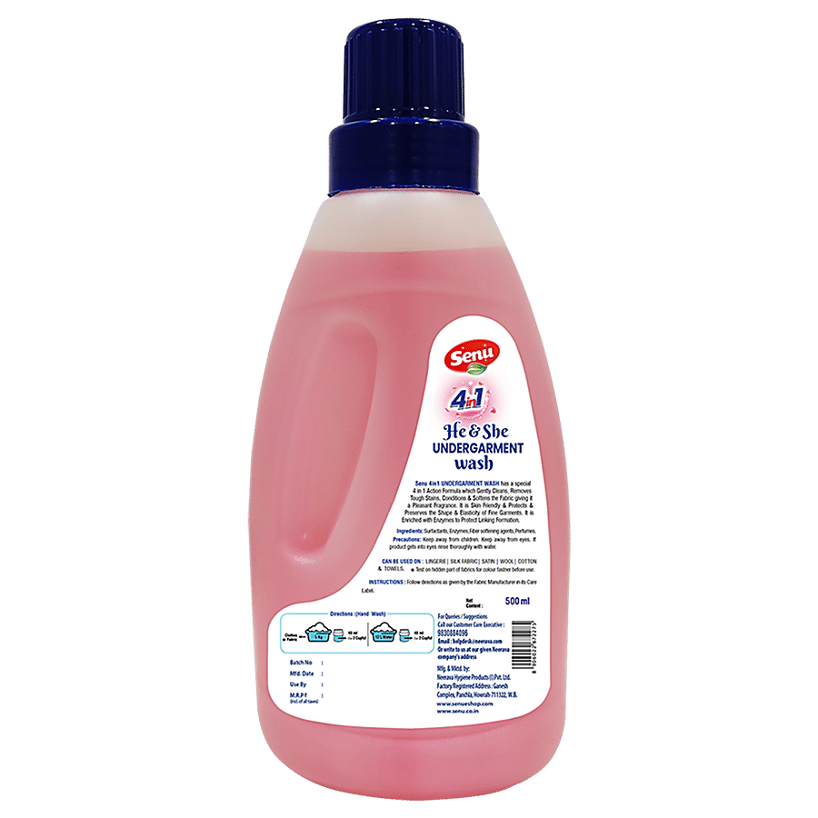 Senu 4 In1 He & She Undergarment Wash