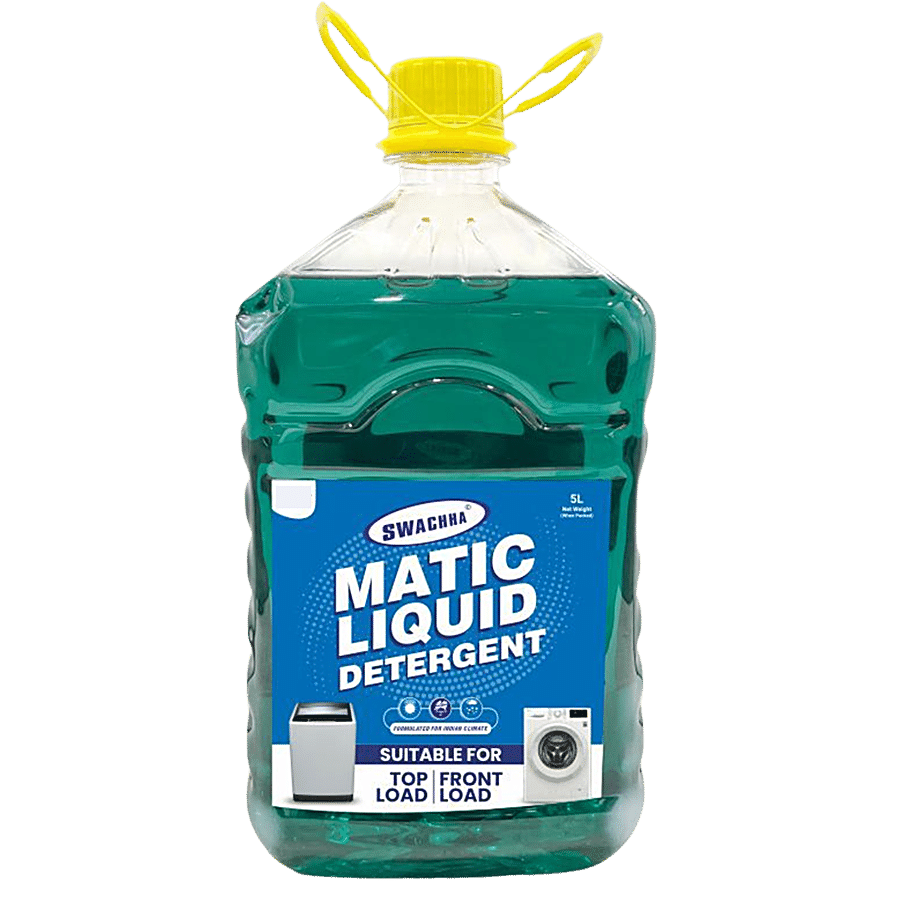 Swachha Matic Liquid Detergent - Suitable For Top & Front Load