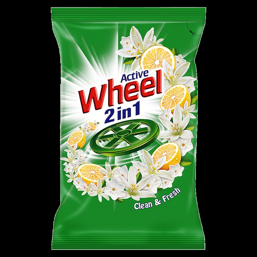 Wheel  Green Lemon & Jasmine Detergent Powder