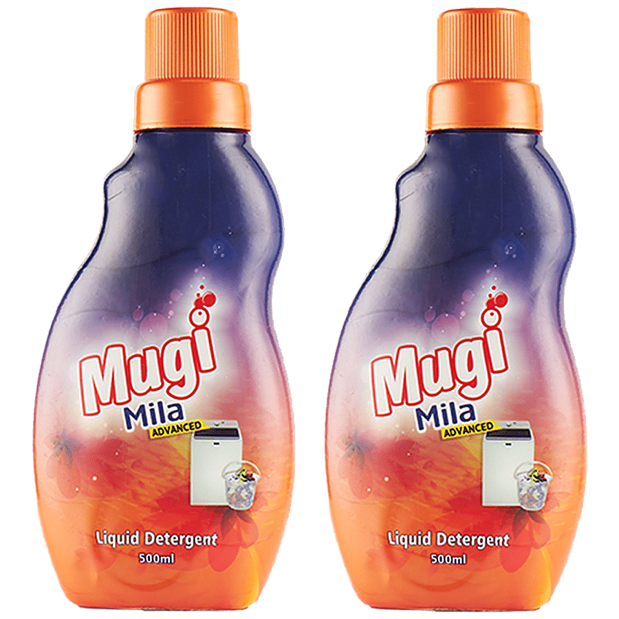 mugi   Mila Advanced Liquid Detergent - Faster Stain Removal