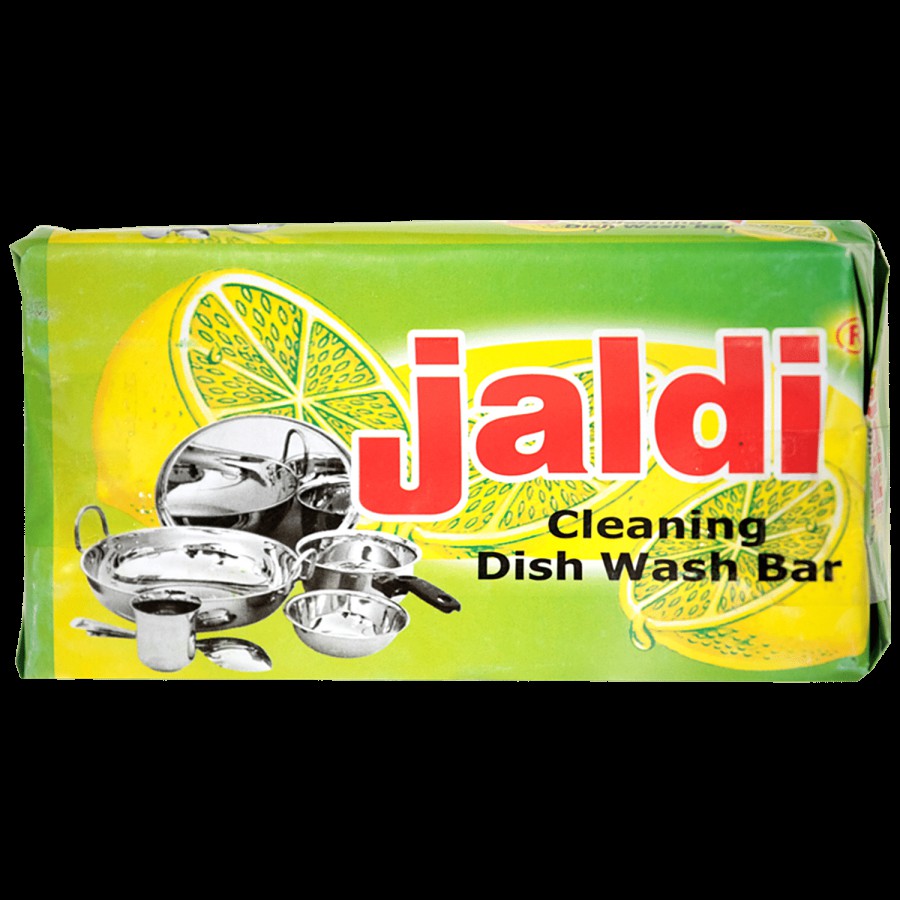 Jaldi Cleaning Dish Wash Bar - Soft On Hands