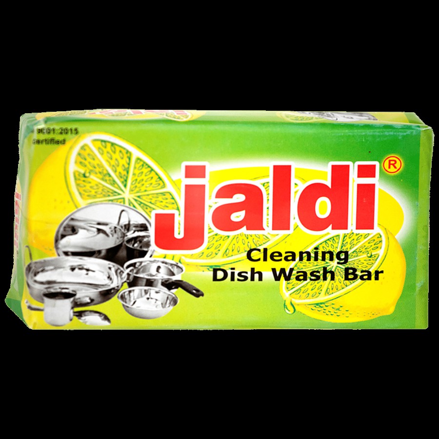 Jaldi Cleaning Dish Wash Bar - Soft On Hands