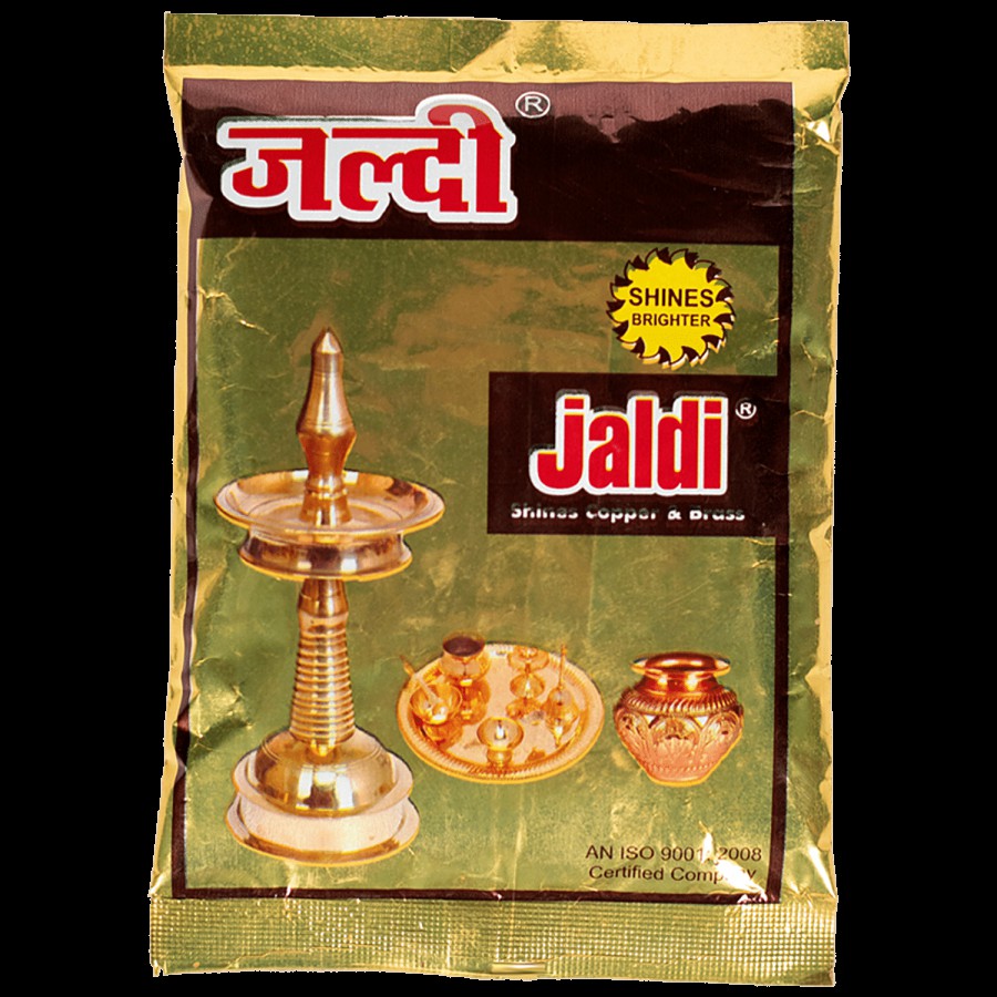 Jaldi Copper & Brass Shining Powder - Soft On Hands