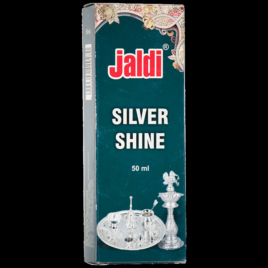 Jaldi Silver Shine Liquid - Soft On Hands