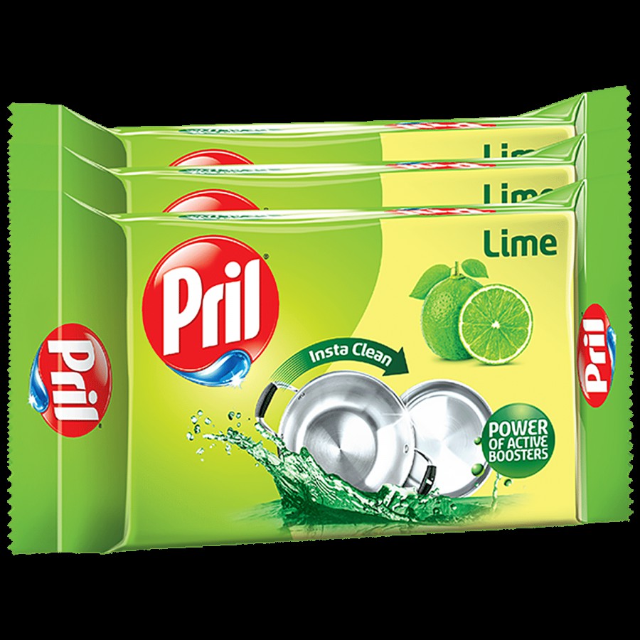 Pril Dishwash Bar Lime