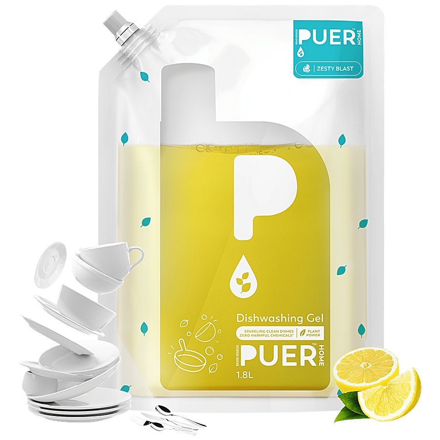 Brand Nourish's PUER Dishwashing Gel - Zesty Blast