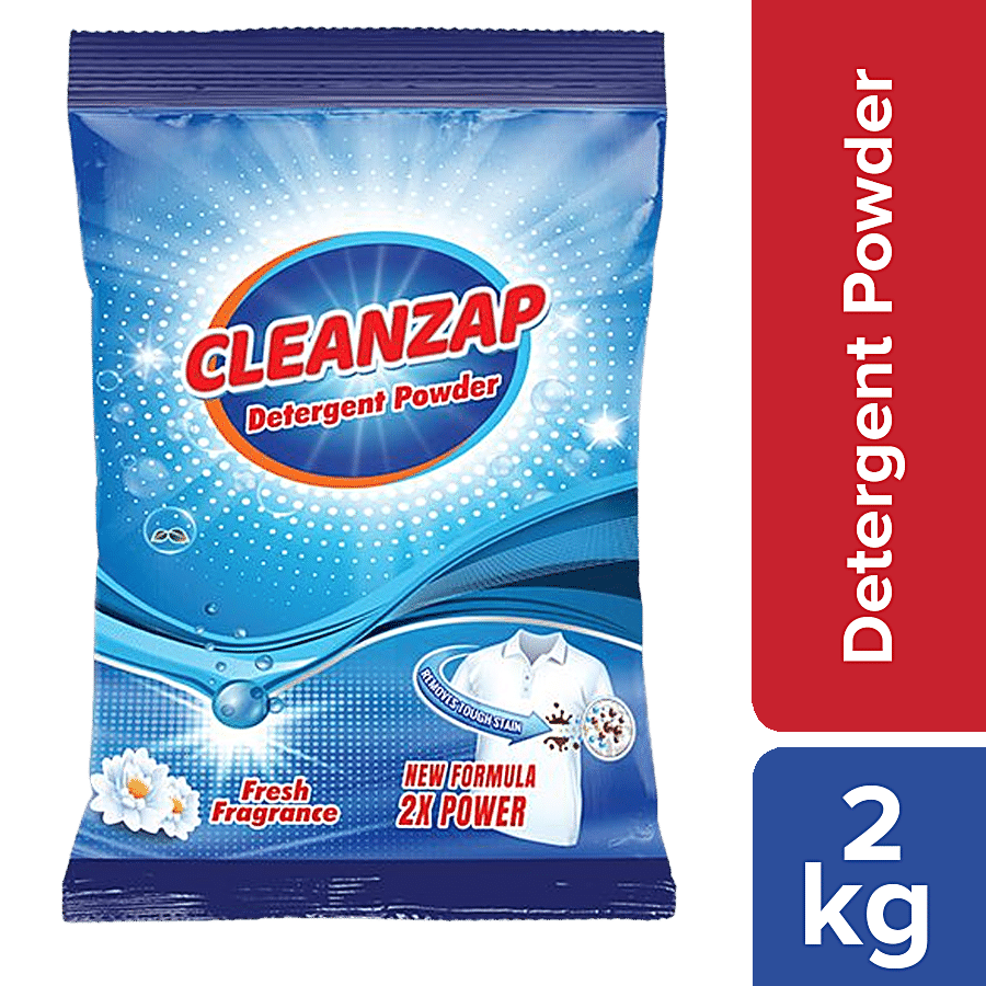 Cleanzap Detergent Powder - Fresh Fragrance