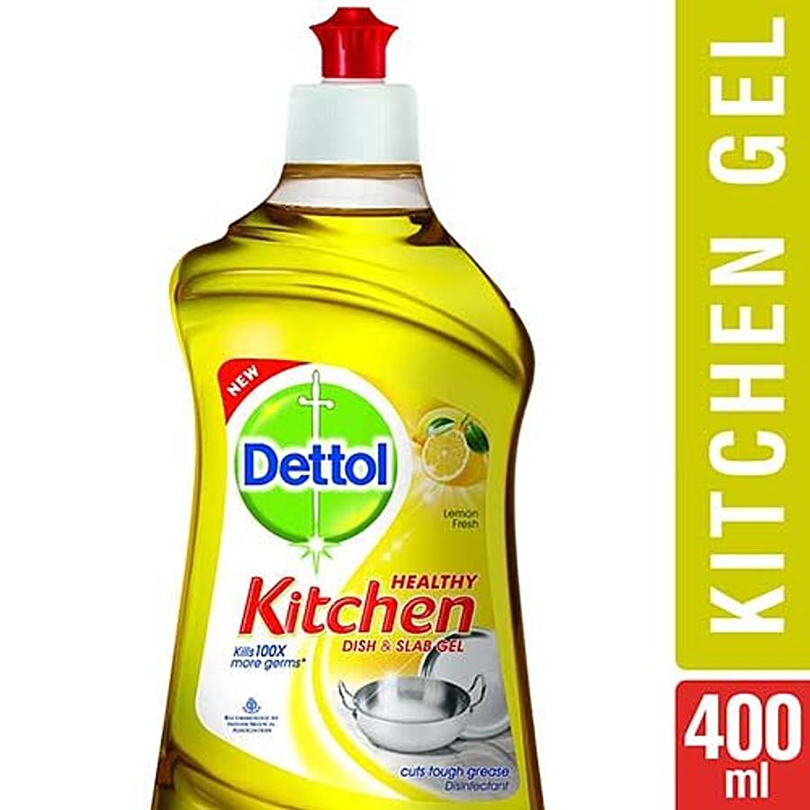 Dettol Healthy Kitchen Dish & Slab Gel - Lemon Fresh