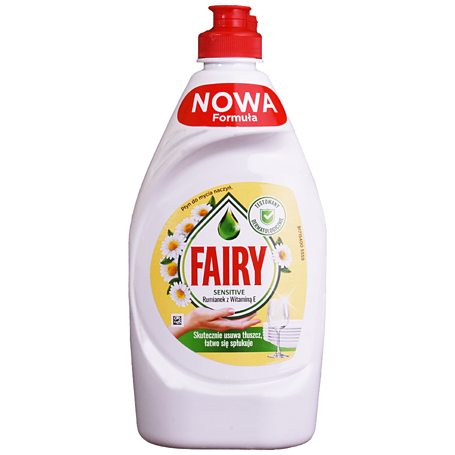 Fairy Dishwashing Liquid Active Sensitive Suds - Chamomile & Vitamin E