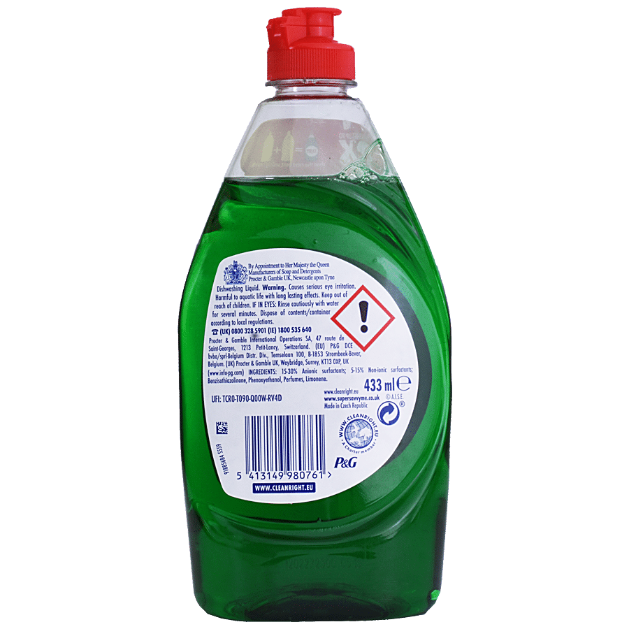 Fairy Dishwashing Liquid Original - Washes 2X More Effectively