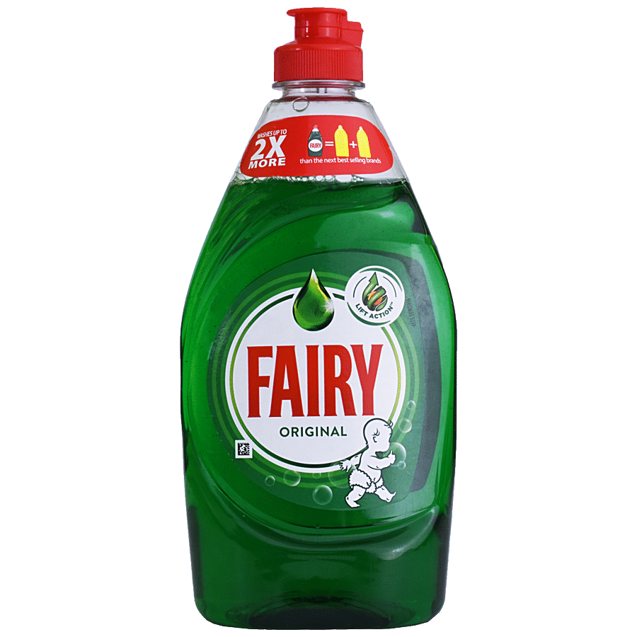 Fairy Dishwashing Liquid Original - Washes 2X More Effectively