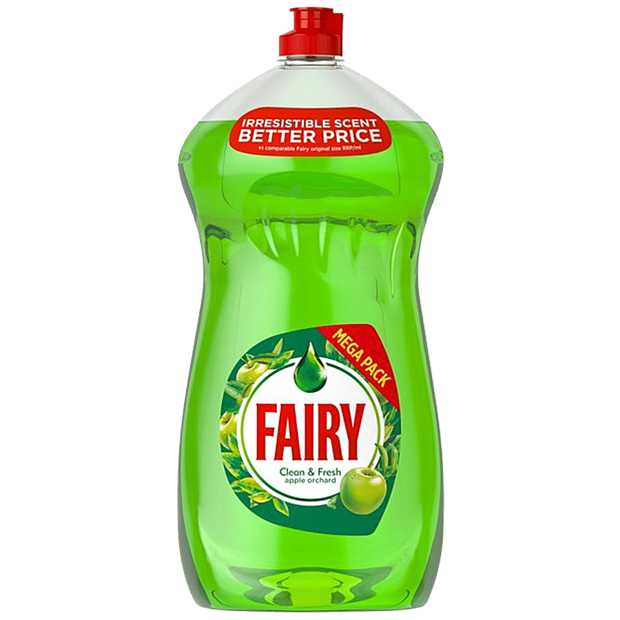 Fairy Fairy Dishwashing Washing Up Liquid  - Apple