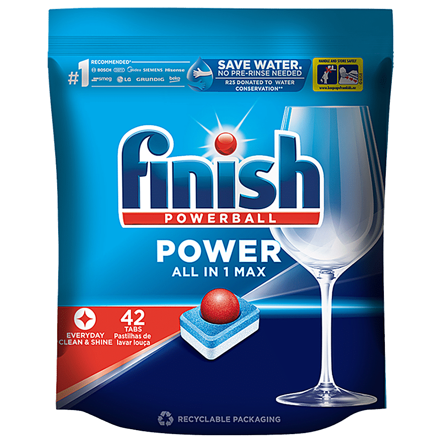 Finish Dishwasher Tablets - Powerball All In 1 Max