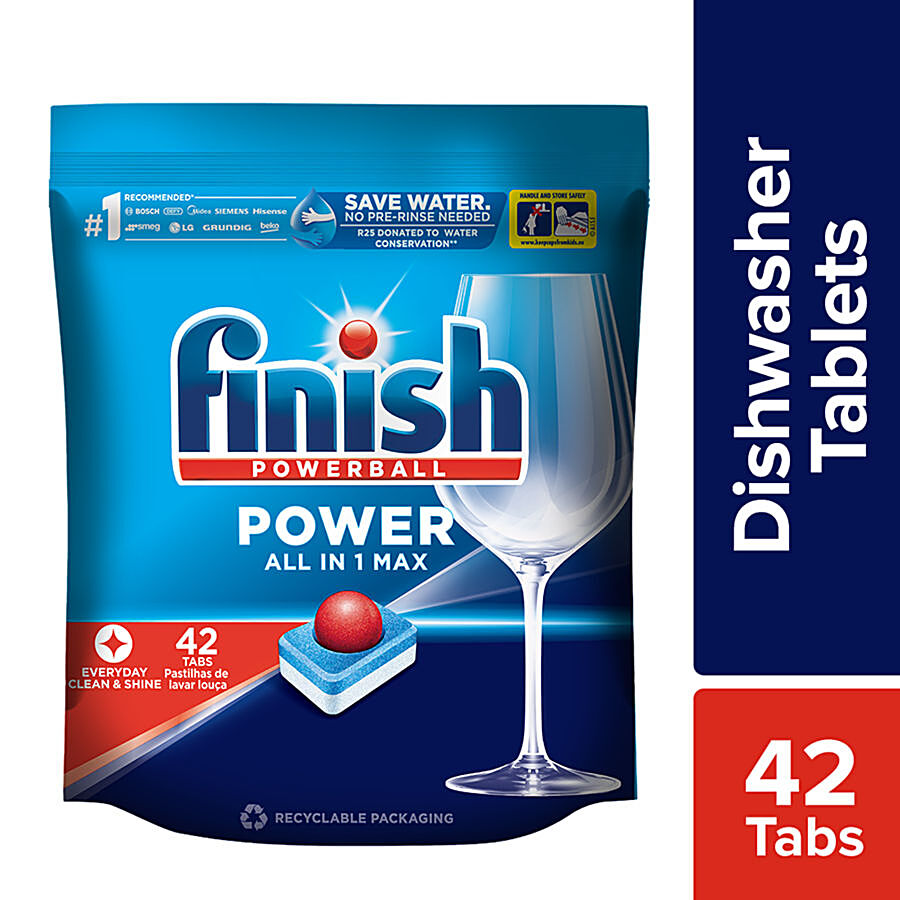 Finish Dishwasher Tablets - Powerball All In 1 Max