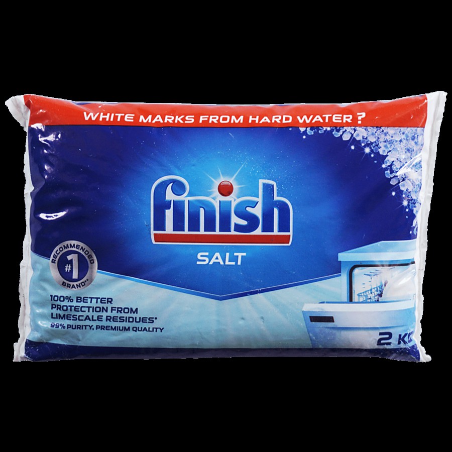 Finish Dishwasher Salt - 100% Better Protection From Limescale Residues