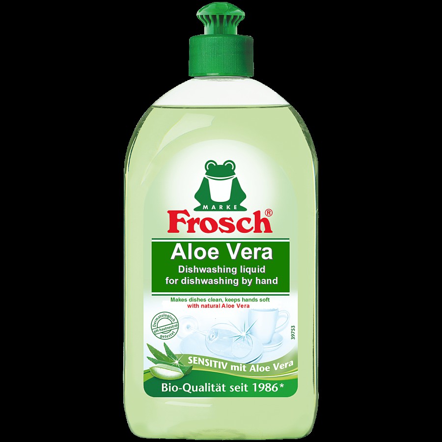 Frosch Dishwashing Liquid for Dishwashing by Hand - Aloe Vera