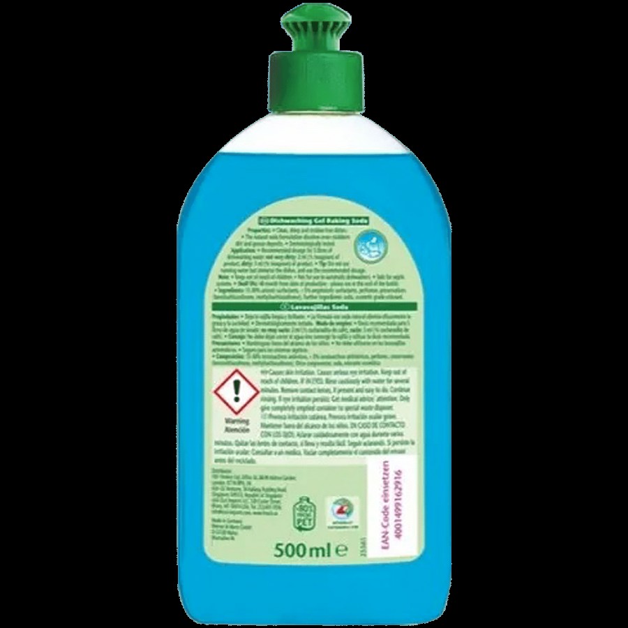 Frosch Soda Dishwashing Liquid - Concentrated Formula