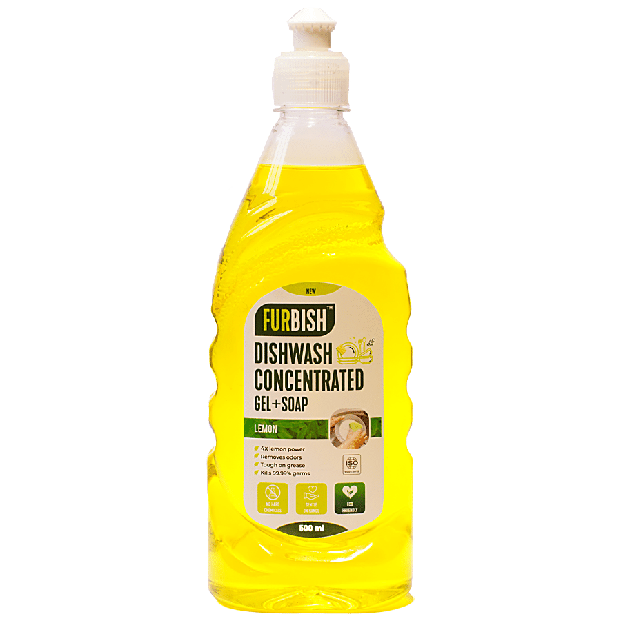 Furbish  Dishwash Concentrate Gel + Soap - Lemon