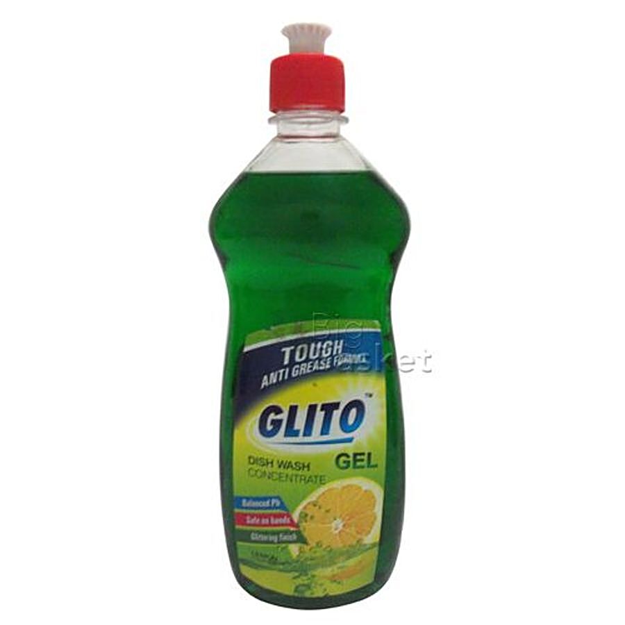 Glito Dish Wash Concentrate Gel - Lemon