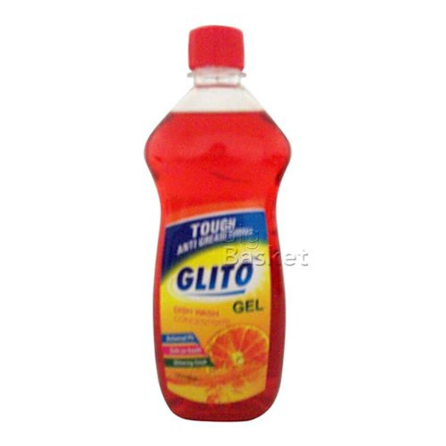 Glito Dish Wash Concentrate Gel - Orange