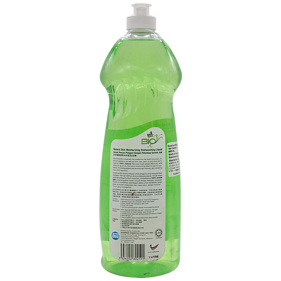 Good maid Bio Natural Skin Moisturizing Dishwashing - Cucumber