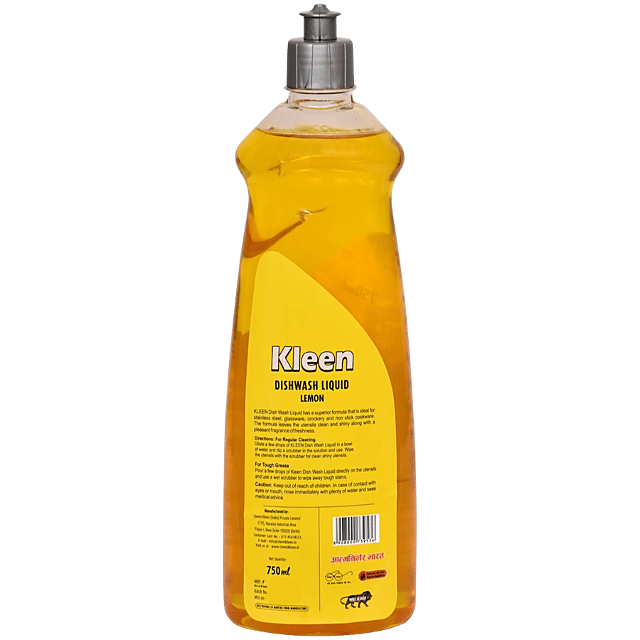 Kleen Dishwash Liquid - Lemon