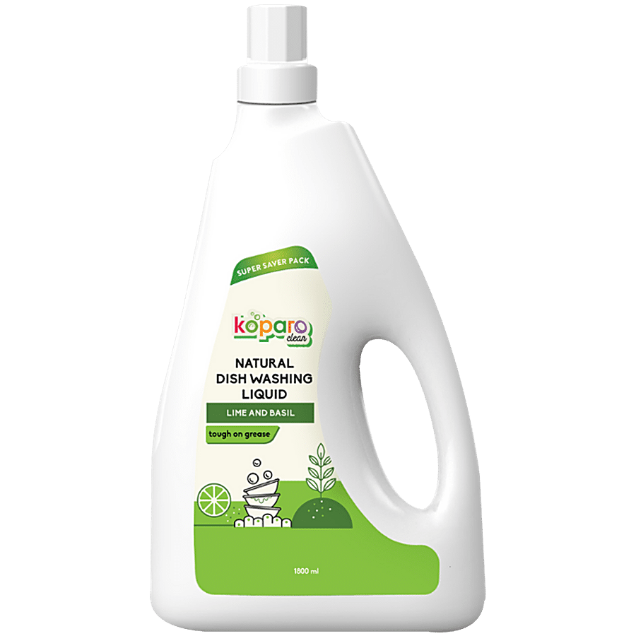 Koparo Clean Dishwashing Liquid - Lime & Basil