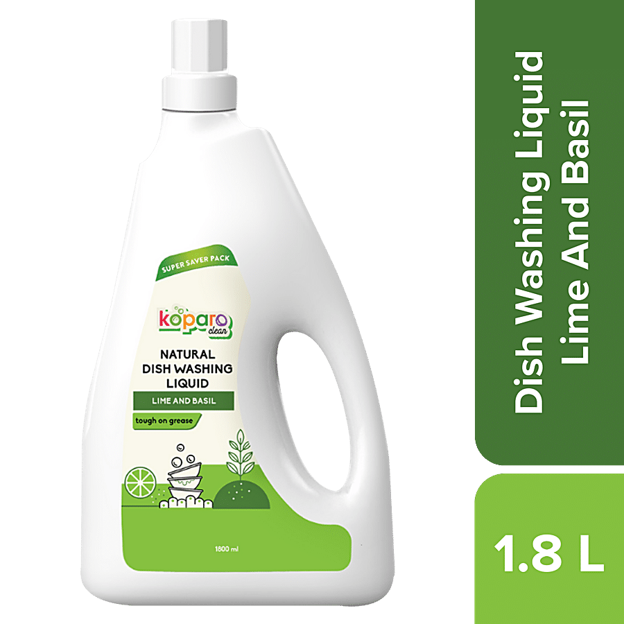 Koparo Clean Dishwashing Liquid - Lime & Basil