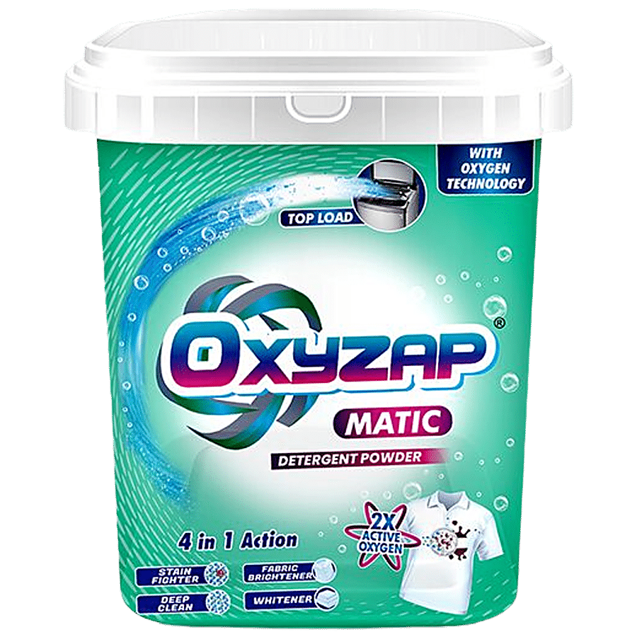 Oxyzap Matic Detergent Powder - Top Load