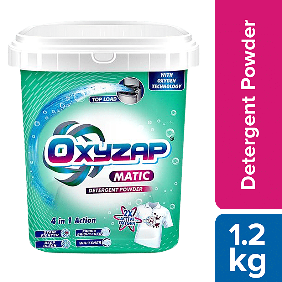 Oxyzap Matic Detergent Powder - Top Load