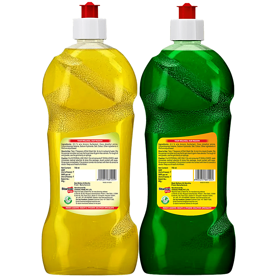 STANFRESH Dish Wash Gel - Lemon Neem