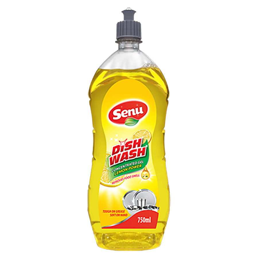 Senu Dishwash Concentrated Gel - Lemon