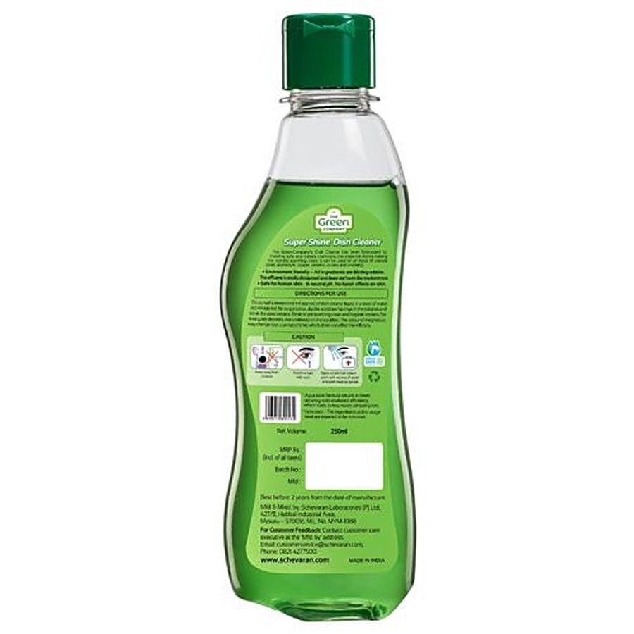 The Green.Company Super Shine Dish Cleaner Liquid