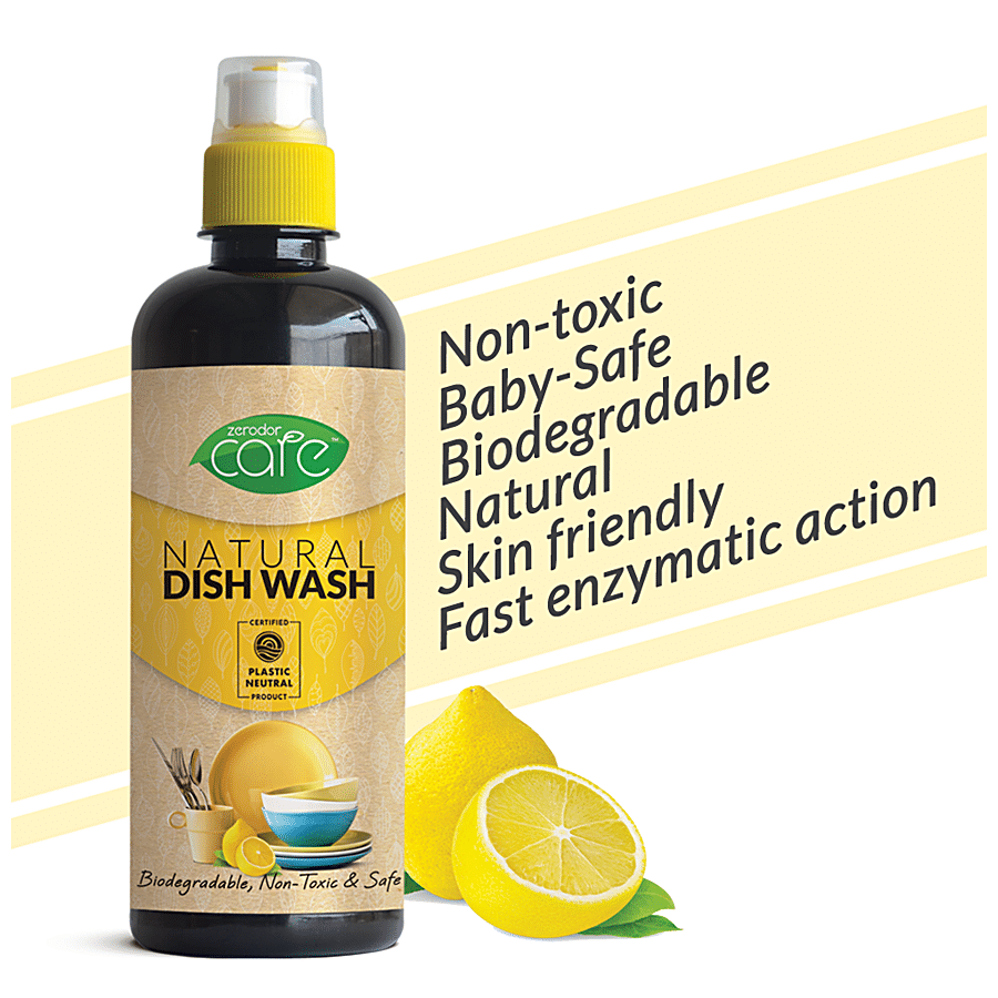 ZERODOR CARE Natural Dish Wash Liquid