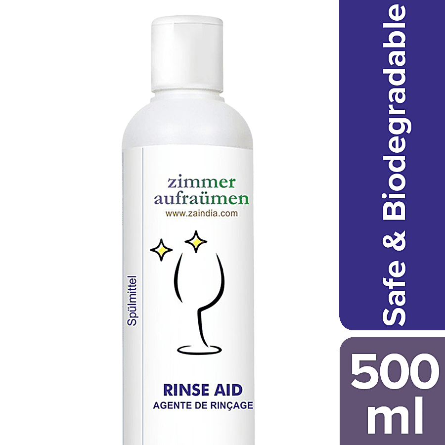 Zimmer Aufraumen Rinse Aid - For Dishwasher Machine