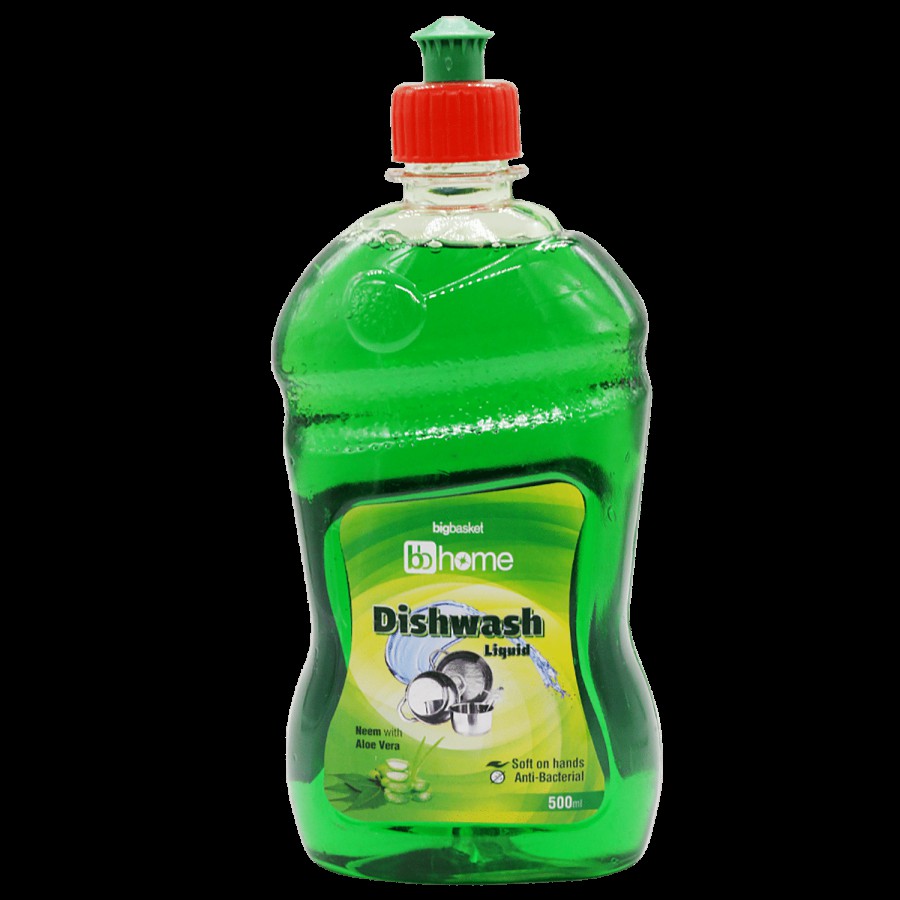 bb home Dishwash Liquid - Neem With Aloe Vera