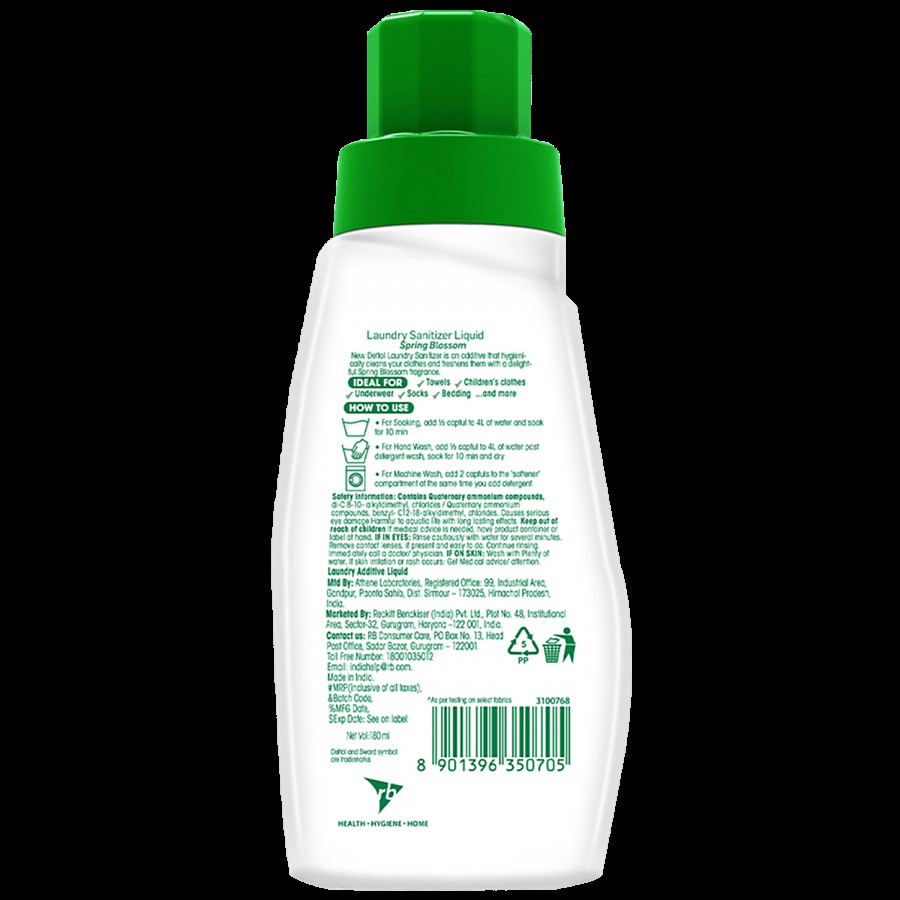 Dettol Laundry Sanitizer - Spring Blossom