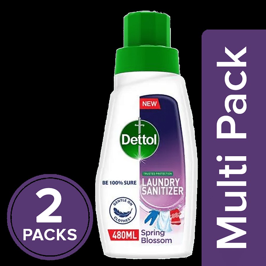 Dettol Laundry Sanitizer Removes Germs