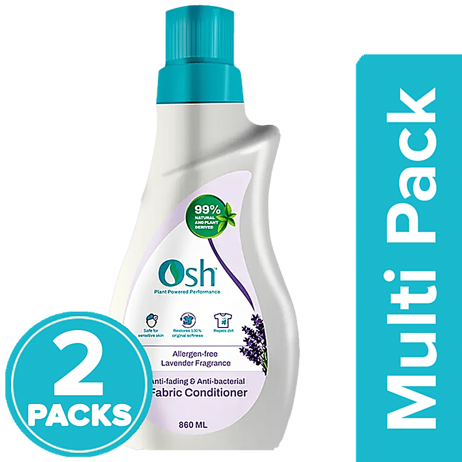 Osh Anti-Fading & Anti-Bacterial Fabric Conditioner - 99% Natural & Plant Derived