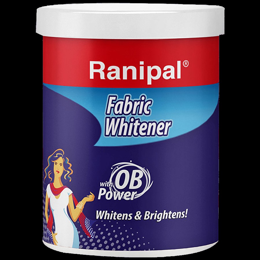 Ranipal Fabric Whitening Powder - With OB Power