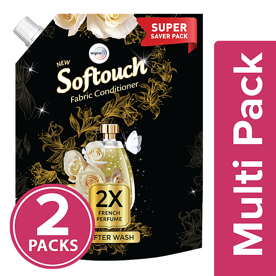 Softouch 2X French Perfume Fabric Conditioner Refill Pack