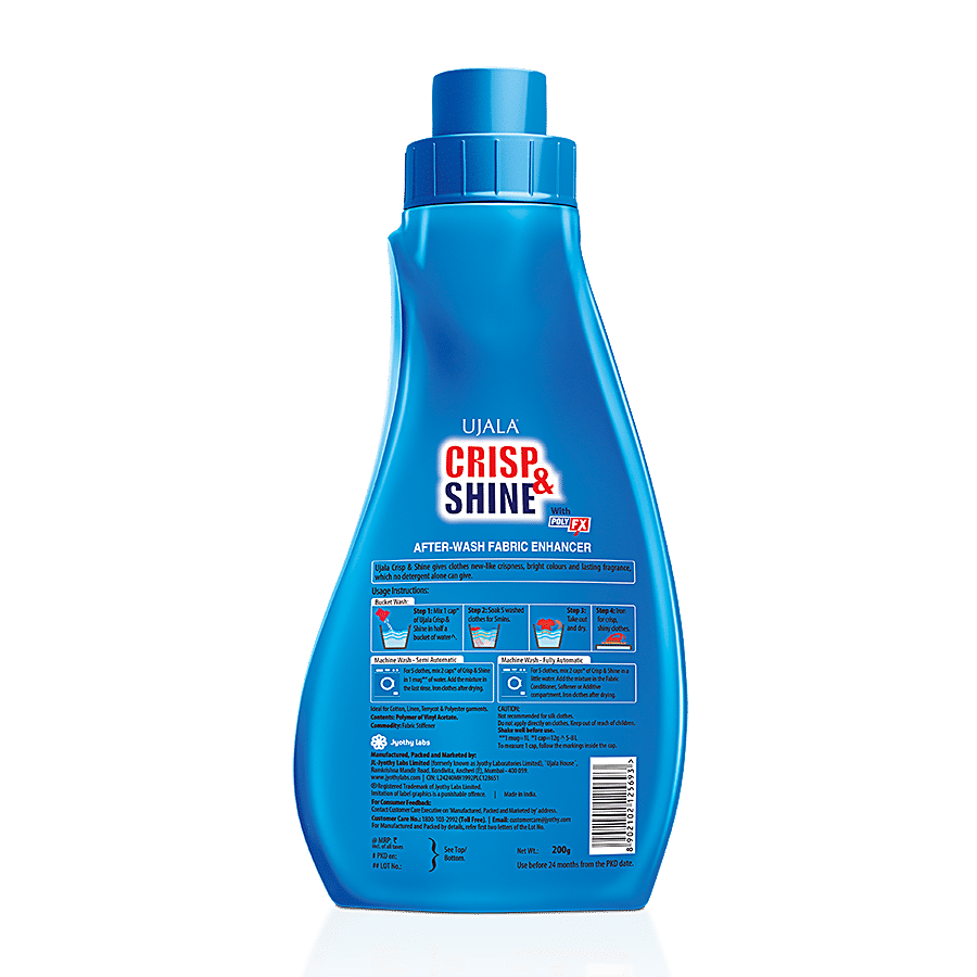 Ujala Crisp & Shine After- Wash Fabric Enhancer - Floral Fusion