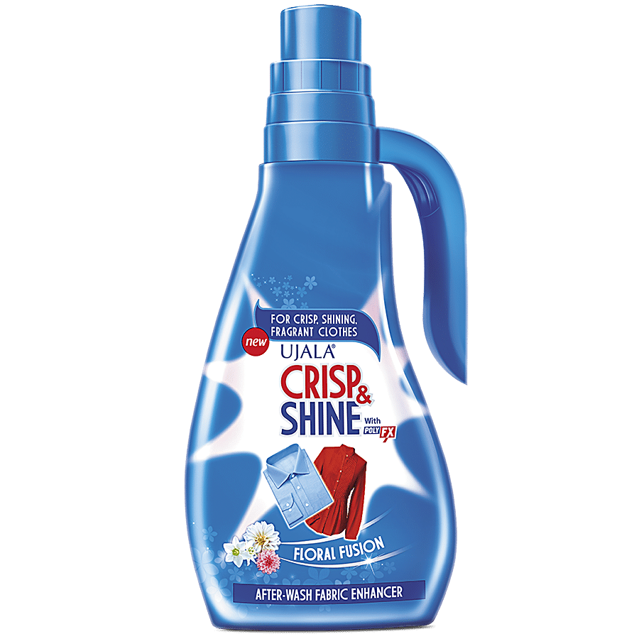 Ujala Crisp & Shine After-Wash Fabric Enhancer - Floral Fusion