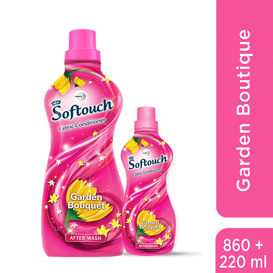 Wipro Softouch Garden Bouquet After Wash Liquid Fabric Conditioner